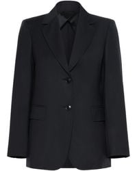 Max Mara - Studio Single-Breasted Wool Blazer - Lyst