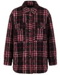 Isabel Marant - Isabel Marant Étoile Harvely Check Shirt Jacket - Lyst
