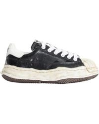 Maison Mihara Yasuhiro - Blakey Torn-Film Lace-Up Sneakers - Lyst