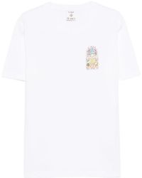 CASABLANCA - Tennis Landscape Print T-Shirt - Lyst