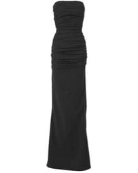 Maticevski - Intoxicate Ruched Strapless Gown - Lyst