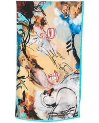 Vivienne Westwood - Printed Scarf - Lyst