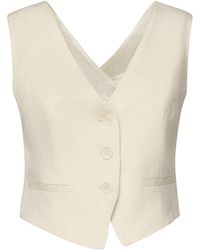 Dondup - Buttoned Vest Jacket - Lyst