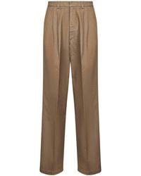 Dries Van Noten - Pleated Straight-Leg Pants - Lyst
