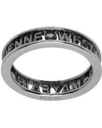 Vivienne Westwood - Logo Hollow Ring - Lyst