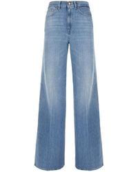 Pt Pantaloni - Pt Torino High-Rise Wide-Leg Jeans - Lyst