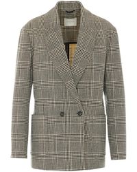 Circolo 1901 - Checked Single-Breasted Blazer - Lyst