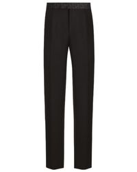 Dior - Pants With Oblique Belt - Lyst