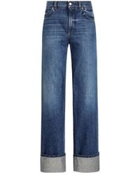 Dolce & Gabbana - Cuffed High-Rise Jeans - Lyst