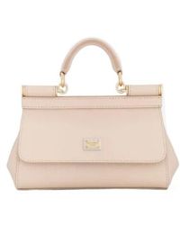 Dolce & Gabbana - Logo Plaque Small Sicily Handbag - Lyst