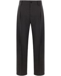 Dolce & Gabbana - Pressed Crease Tailored Trousers - Lyst