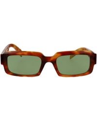 Prada - Eyewear Rectangular Frame Sunglasses - Lyst