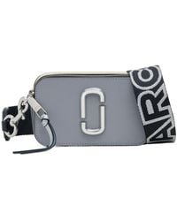 Marc Jacobs - The Snapshot Logo Plaque Crossbody Bag - Lyst