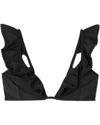 Melissa Odabash - Pompano Ruffled Scalloped Bikini Top - Lyst