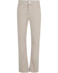 Jacob Cohen - Logo-Patch Jeans - Lyst