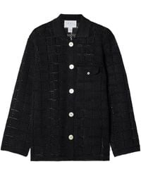Calle Del Mar - Pointelle-Knit Shirt - Lyst