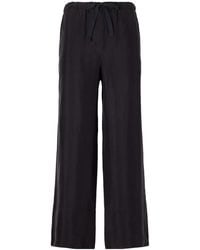 James Perse - Wide-Hem Casual Trousers - Lyst