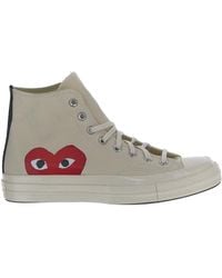 COMME DES GARÇONS PLAY - Logo High-Top Skate Shoes - Lyst