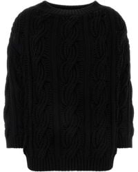 Valentino - Crewneck Long-Sleeved Jumper - Lyst