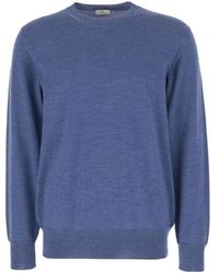 Etro - Pegaso-Embroidered Wool Jumper - Lyst