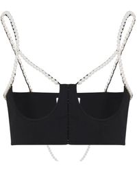 Moschino - Spaghetti Strap Tank Top - Lyst