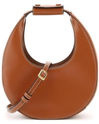 STAUD - Moon Strapped Mini Shoulder Bag - Lyst