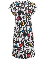 Moschino - A Printed Dress - Lyst