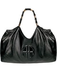 Anine Bing - Logo-Embossed Leather Tote Bag - Lyst