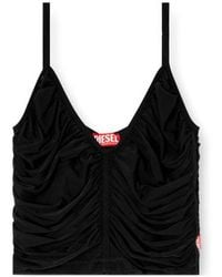 DIESEL - T-Aiky V-Neck Top - Lyst