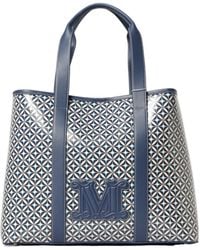 Max Mara - Geometric-Print Tote Bag - Lyst