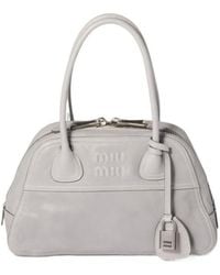 Miu Miu - Vivant Nappa Leather Bag - Lyst