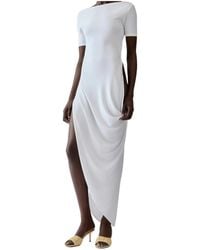 Jacquemus - The Sole Asymmetrical Slit Dress - Lyst