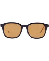 Thom Browne - Eyewear Rectangle Frame Sunglasses - Lyst