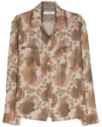 Our Legacy - Heusen Flower Printed Buttoned Shirt - Lyst