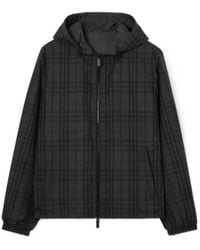 Burberry - Reversible Check Newport Jacket - Lyst