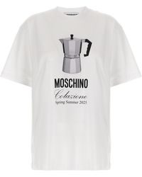 Moschino - 'Colazione' T-Shirt - Lyst