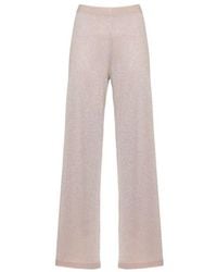 D.exterior - Lurex Wide-Leg Pants - Lyst