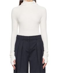 Frankie Shop - Knitted Hoodie - Lyst