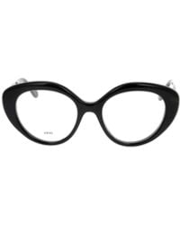 Loewe - Curvy Butterfly Frame Glasses - Lyst