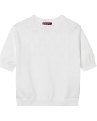 Gucci - Logo Detailed Crewneck T-Shirt - Lyst