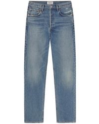 Agolde - 90's Pinch Waist Crop (Weightless Stretch) - Lyst