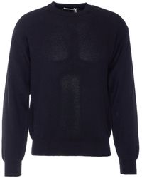 AURALEE - Long-Sleeve Knit Top - Lyst