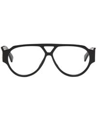 Bottega Veneta - Eyewear Aviator Frame Glasses - Lyst