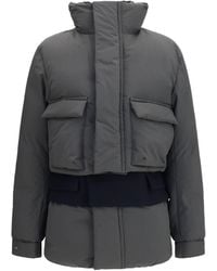 Sacai - High Neck Puffer Jacket - Lyst