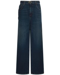 Twinset - Logo-Patch Jeans - Lyst