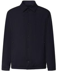 Herno - Reversible Padded Shirt Jacket - Lyst