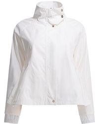 Herno - High Collar Waterproof Jacket - Lyst