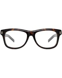 Gucci - Eyewear Square Frame Glasses - Lyst