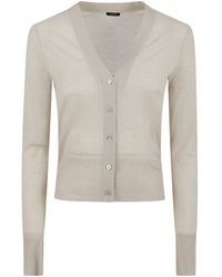 JOSEPH - Button-Up Cardigan Knitwear - Lyst