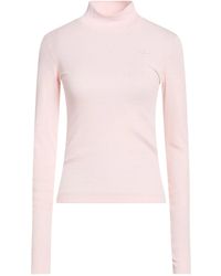 Ganni - Long-Sleeved High-Neck T-Shirt - Lyst